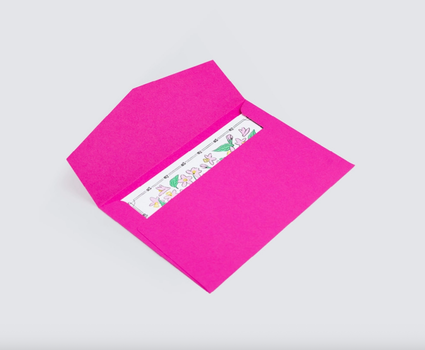 KAWI: Letterpress Card - Lemon Flower