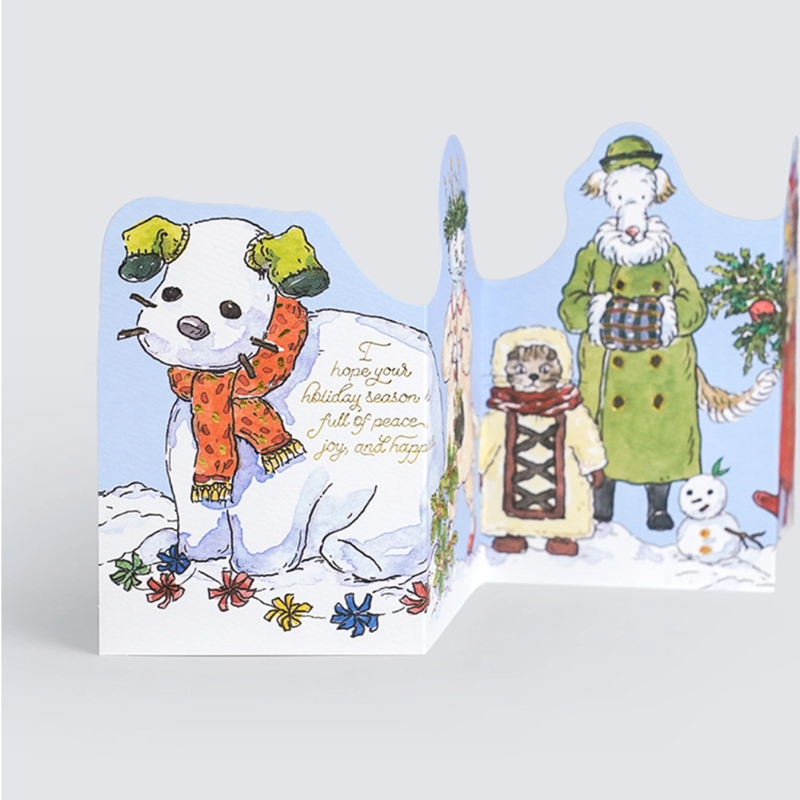 KAWI: 2025 Christmas Card - Blue