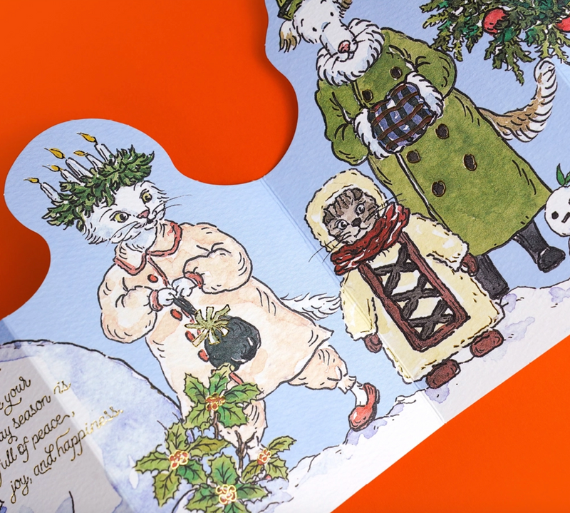 KAWI: 2025 Christmas Card - Blue