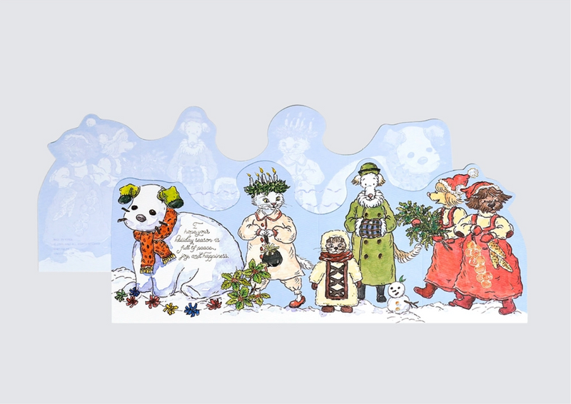 KAWI: 2025 Christmas Card - Blue