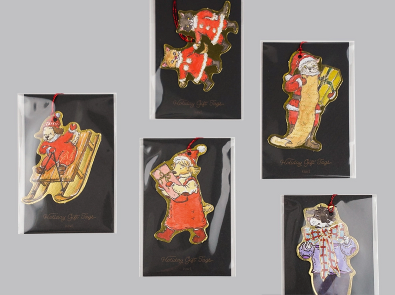 KAWI: 2025 Christmas Gift Tag [4 Designs]