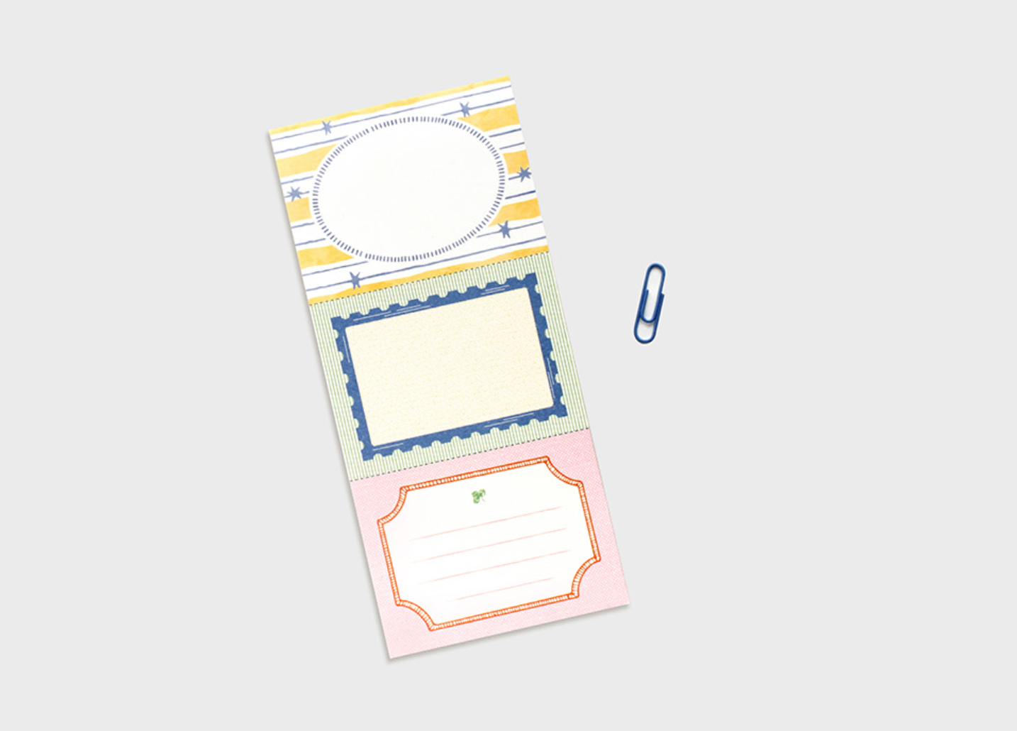 Gongjang: Perforated Memo Pad - Travel
