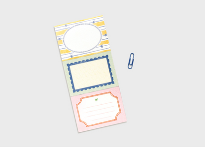 Gongjang: Perforated Memo Pad - Travel