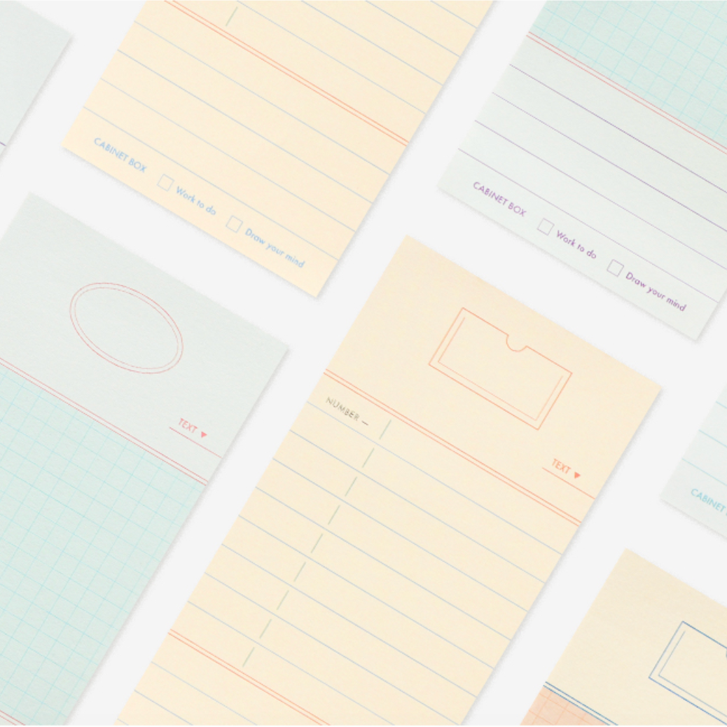 Gongjang: Cabinet Memo Pad