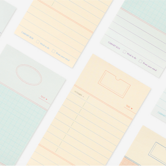 Gongjang: Cabinet Memo Pad