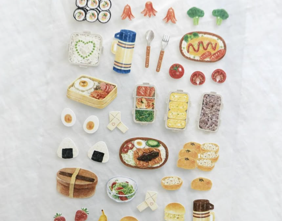 Suatelier Stickers: Lunch Box
