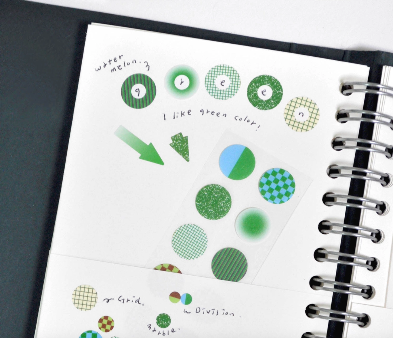 Flagg: [Ring & Dot] Roll Masking Label / Pattern