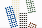 Flagg: [Alphabet/ Number] Roll Masking Label / SQUARE