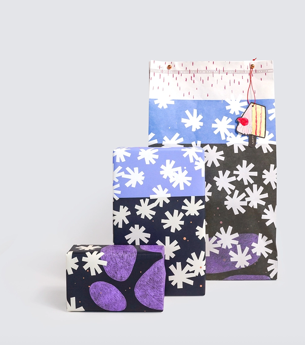 KAWI: Pattern Paper - #17 OUT OF THE CLOUDS
