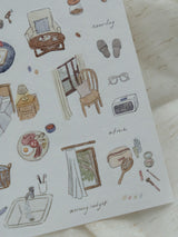 Wenyea: [Sticker] Rest Series