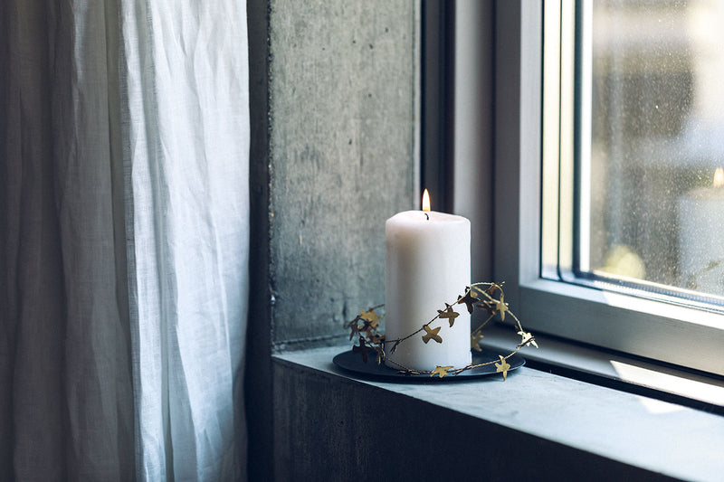 FLW: Brass Garland - Moon & Star