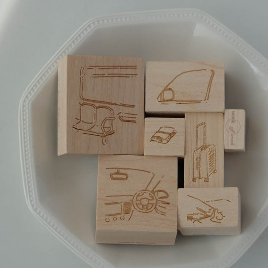 Wenyea: [Rubber Stamp] Journey Begins
