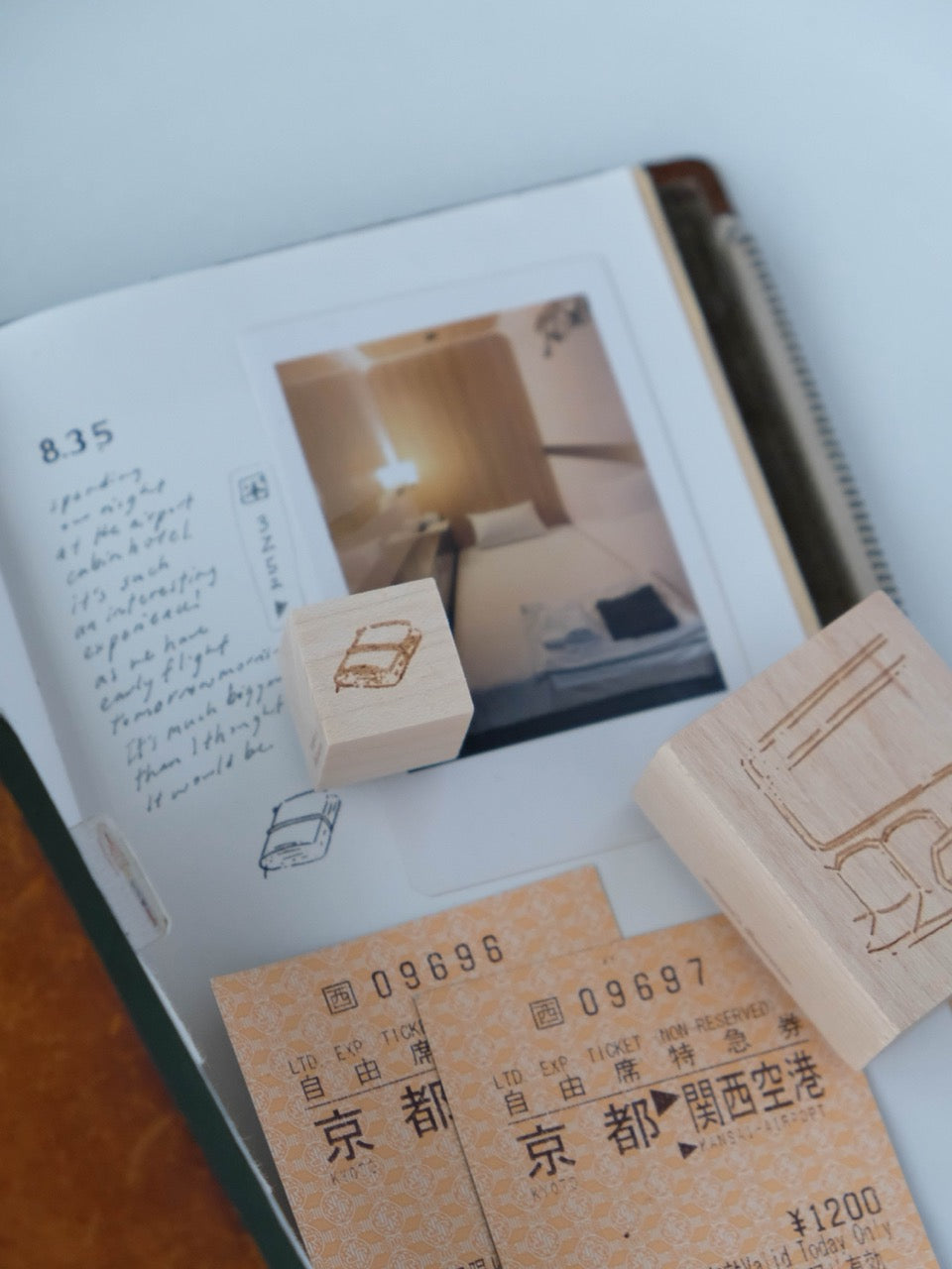 Wenyea: [Rubber Stamp] Journey Begins
