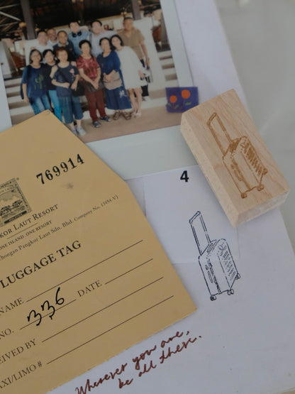 Wenyea: [Rubber Stamp] Journey Begins