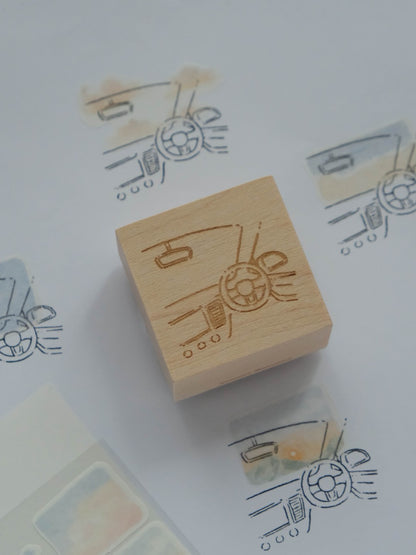 Wenyea: [Rubber Stamp] Journey Begins