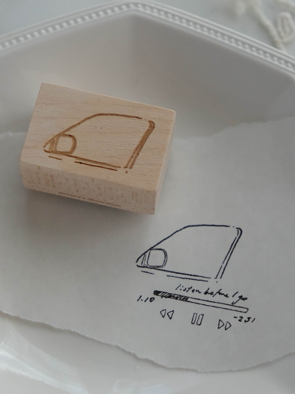 Wenyea: [Rubber Stamp] Journey Begins