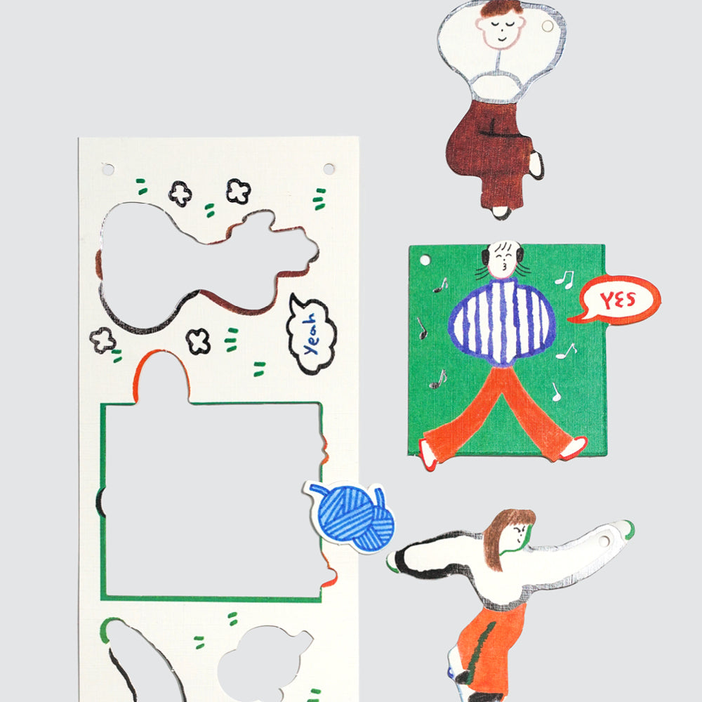 KAWI x KIMBLUE: Gift Tag - BLUE LIGHT 1