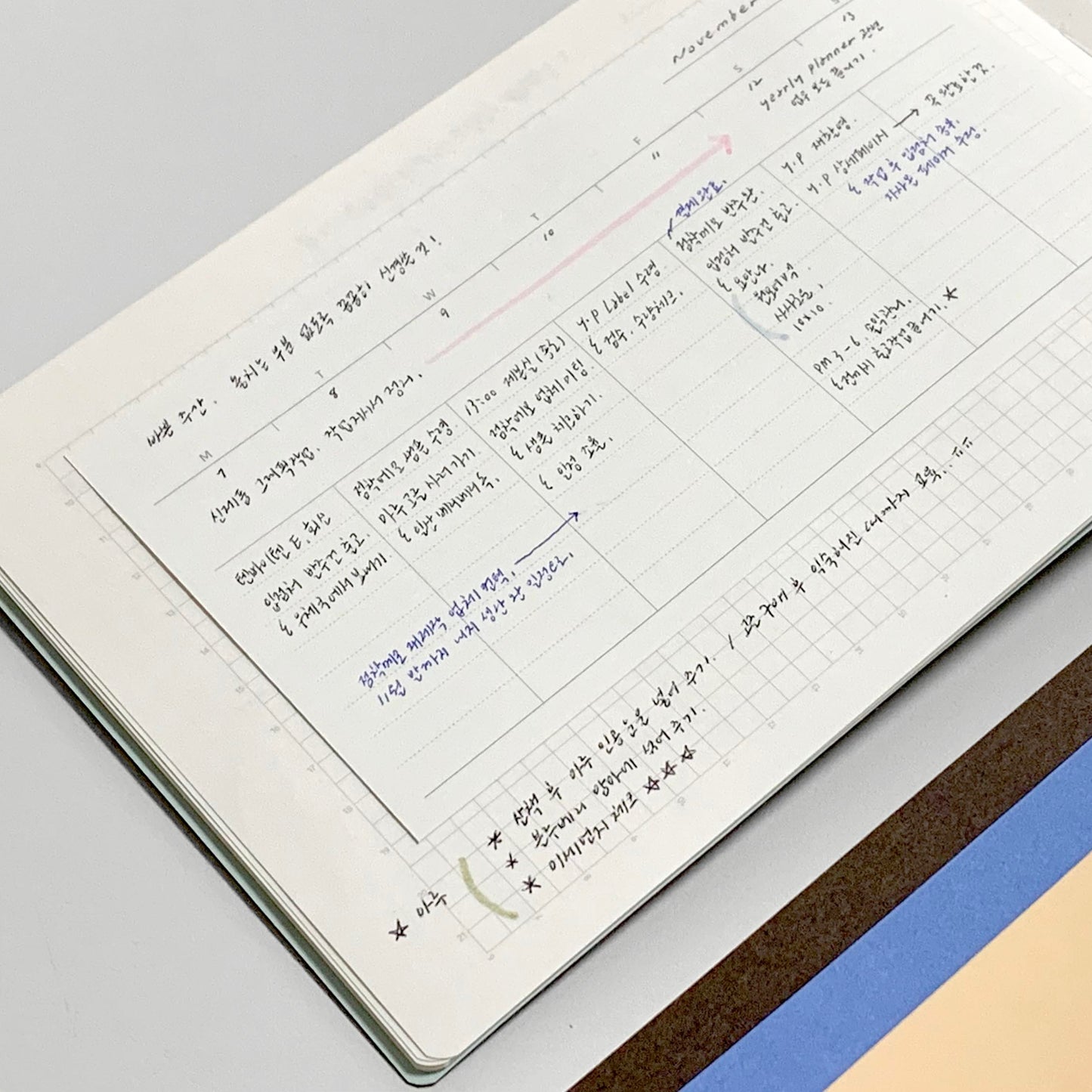 Flagg: Sticky Memo [M] Weekly