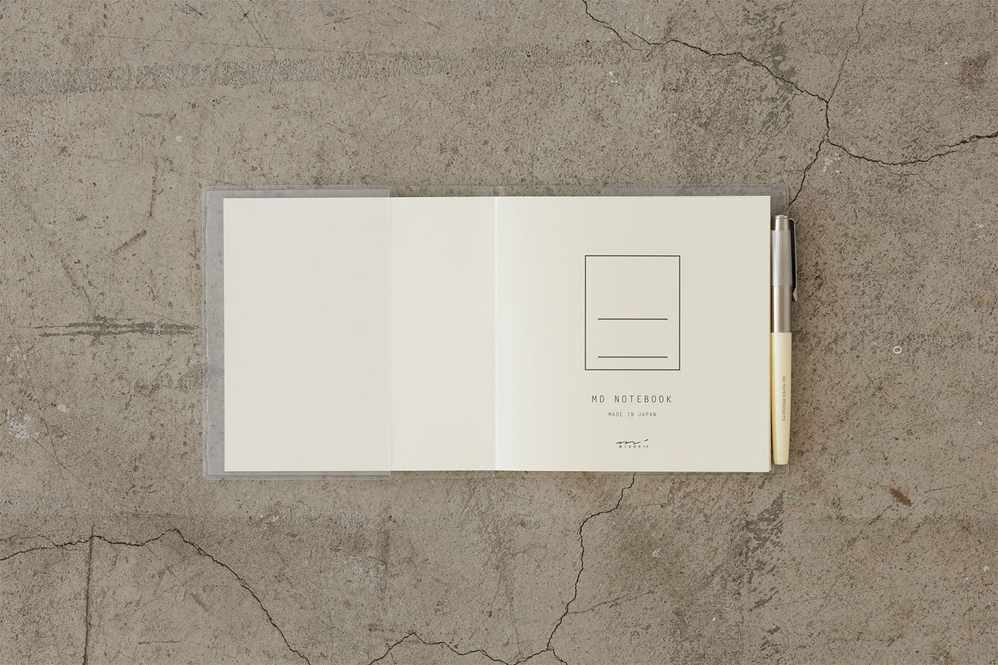 Clear Cover for MD Notebook