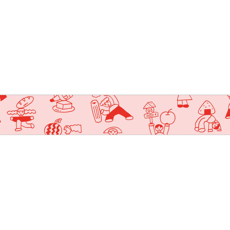 Nishikawa x Mizushima: People & Food Masking Tape