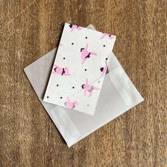 Mizushima: Mini Letter Writing Set - Sumo