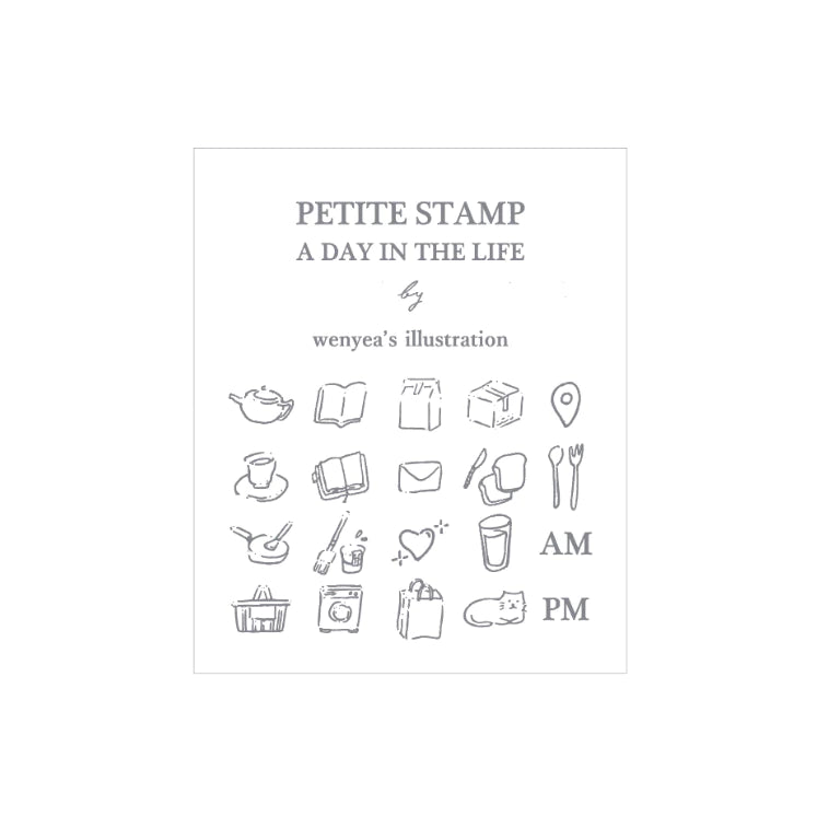 Wenyea: [Petite Stamps] A DAY IN THE LIFE