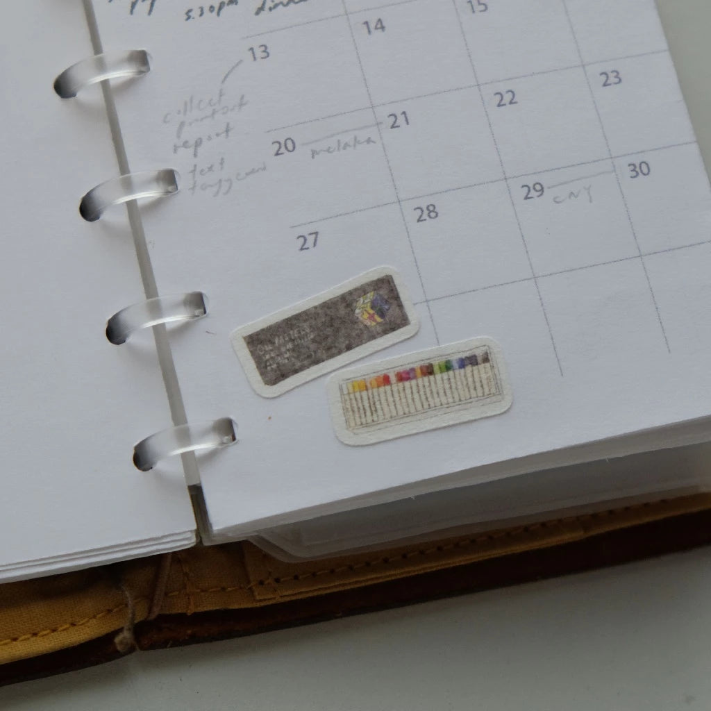 Wenyea: [Sticker] Nostalgic Stationery