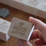 Wenyea: [Rubber Stamp] Journey Begins