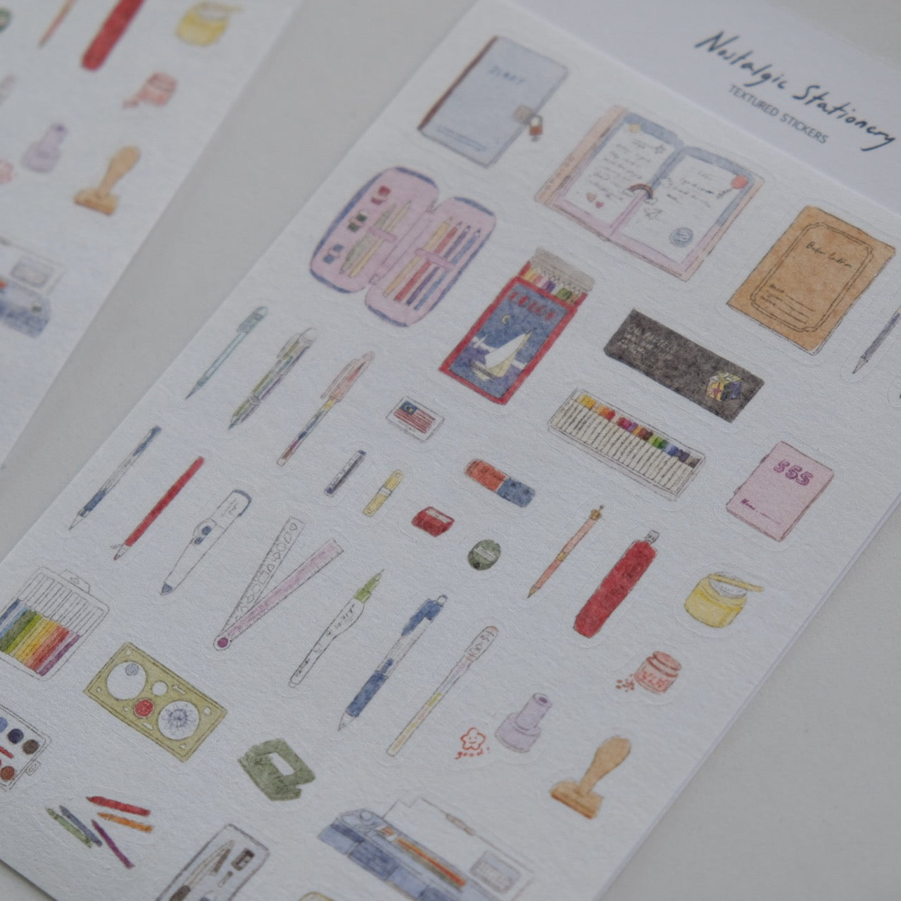 Wenyea: [Sticker] Nostalgic Stationery