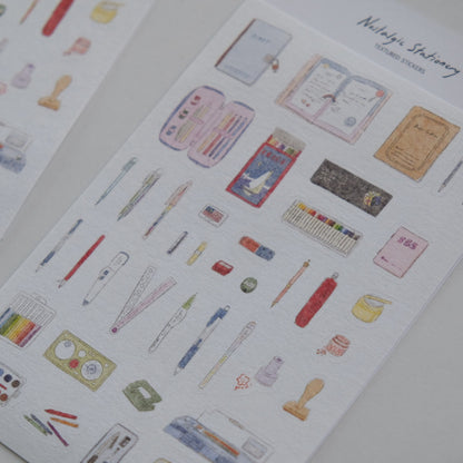 Wenyea: [Sticker] Nostalgic Stationery