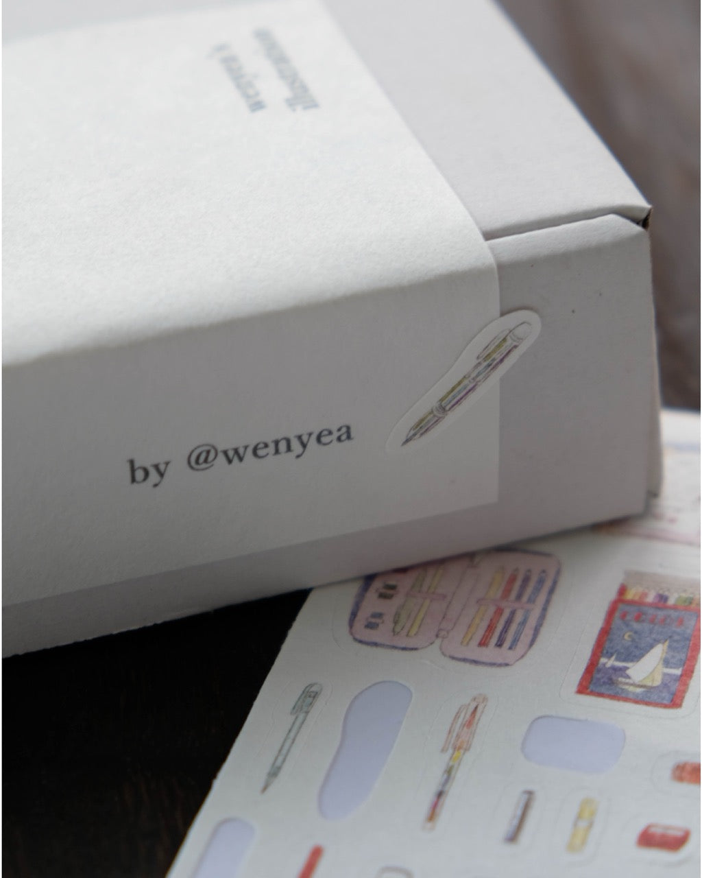 Wenyea: [Sticker] Nostalgic Stationery