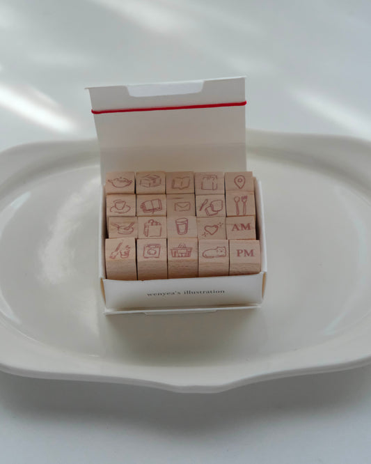 Wenyea: [Petite Stamps] A DAY IN THE LIFE