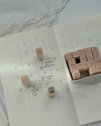 Wenyea: [Petite Stamps] A DAY IN THE LIFE