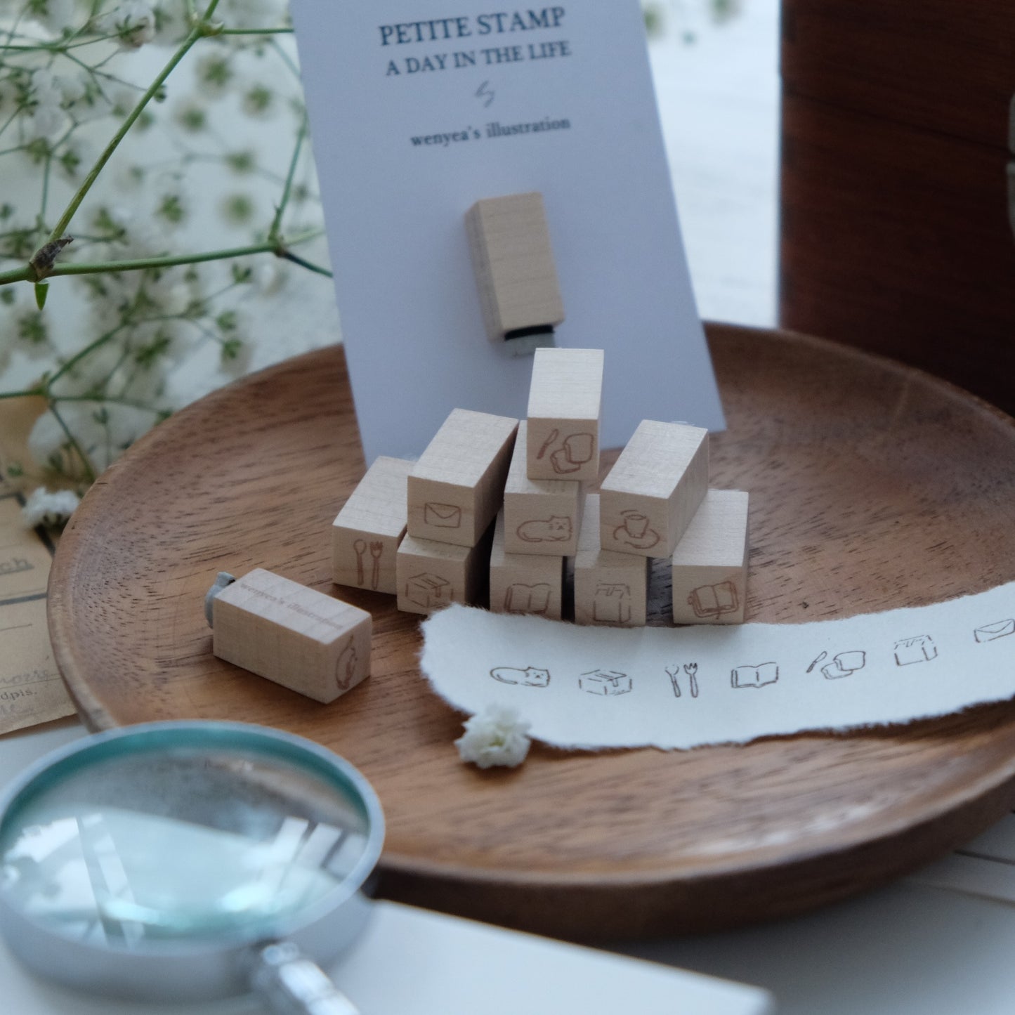 Wenyea: [Petite Stamps] A DAY IN THE LIFE