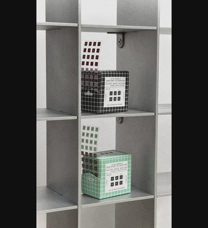 Flagg: [Alphabet/ Number] Roll Masking Label / SQUARE