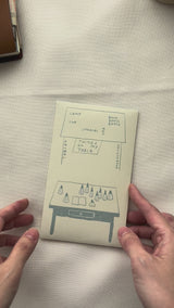 Tabiyo 10th Anniversary Memo Pack x Shuuhuahua