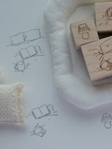 Wenyea: [Rubber Stamp] Rest Series