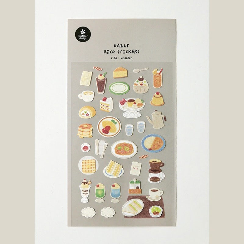 Suatelier Stickers: Kissaten