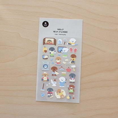 Suatelier Stickers: Cleaning Day