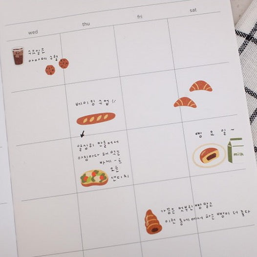 Suatelier Stickers: Food Trip
