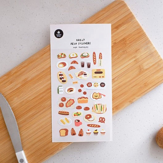 Suatelier Stickers: Food Trip