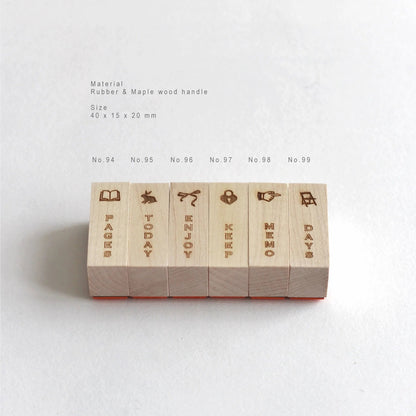 Nyret: Vol. 14 Rubber Stamp - Words for days