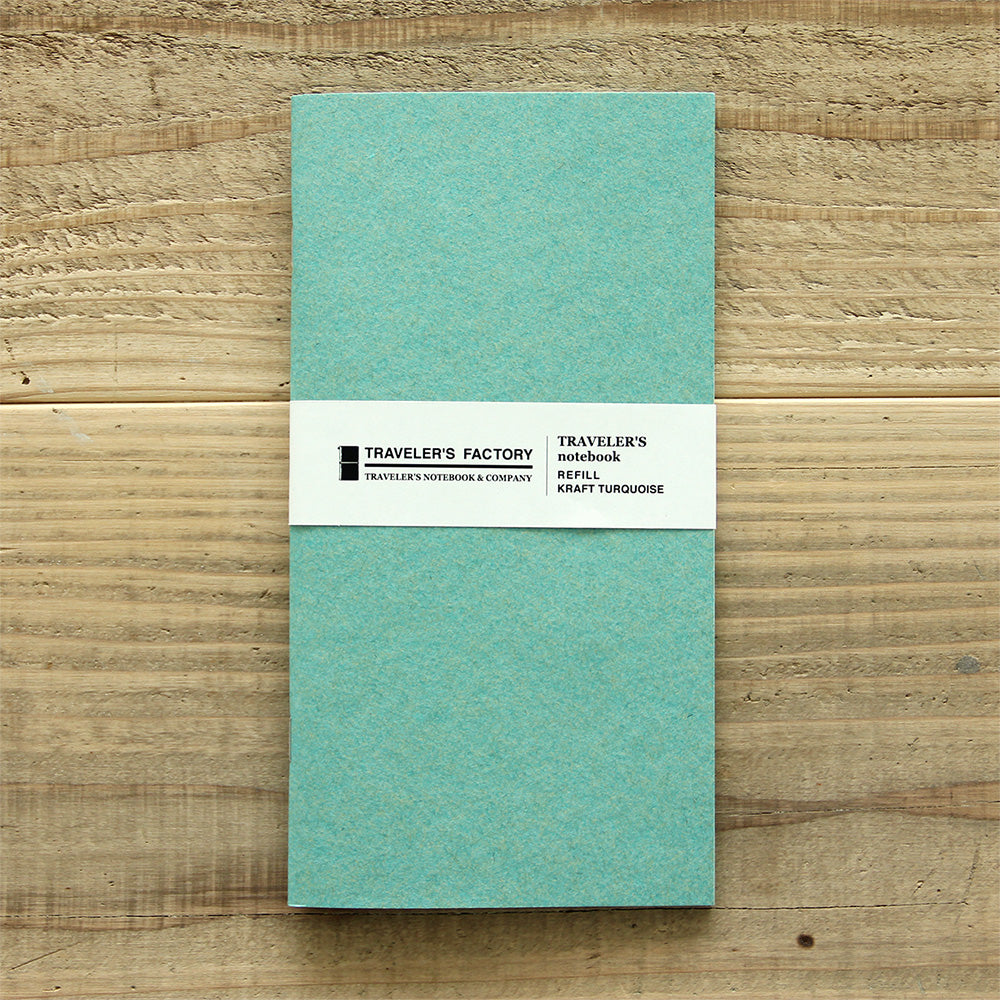 TF: Turquoise Kraft Paper Refill (Regular Size)