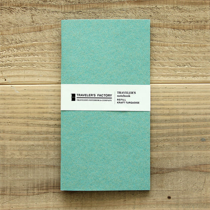 TF: Turquoise Kraft Paper Refill (Regular Size)