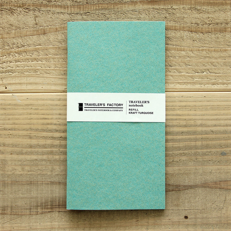 TF: Turquoise Kraft Paper Refill (Regular Size)