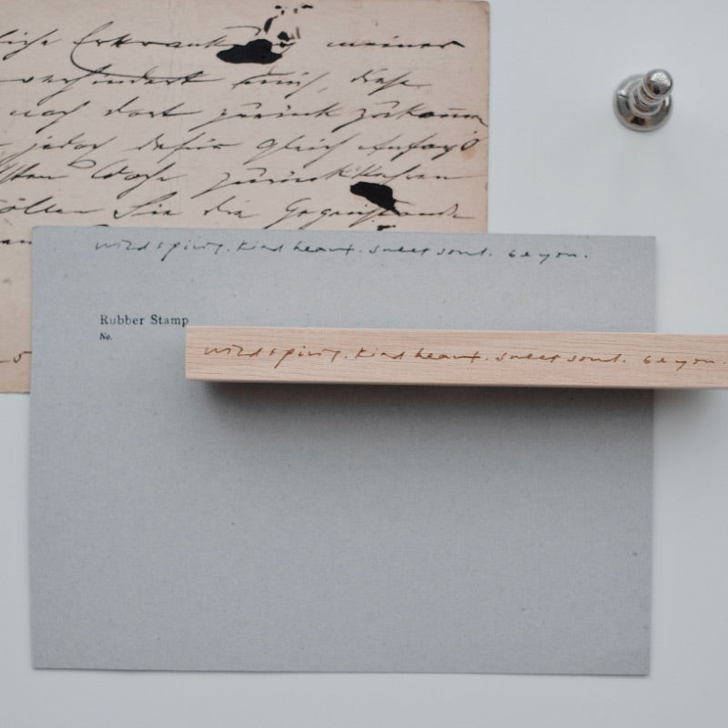 PC x Phavourite: Peace In Me Rubber Stamp [5 options]