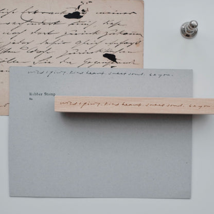 PC x Phavourite: Peace In Me Rubber Stamp [5 options]