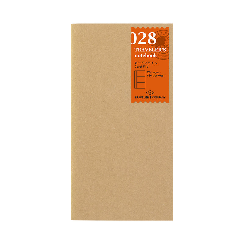 028 Refill Card File in Kraft (Regular Size)