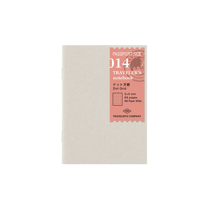 014 Refill Dot Grid Notebook (Passport Size)