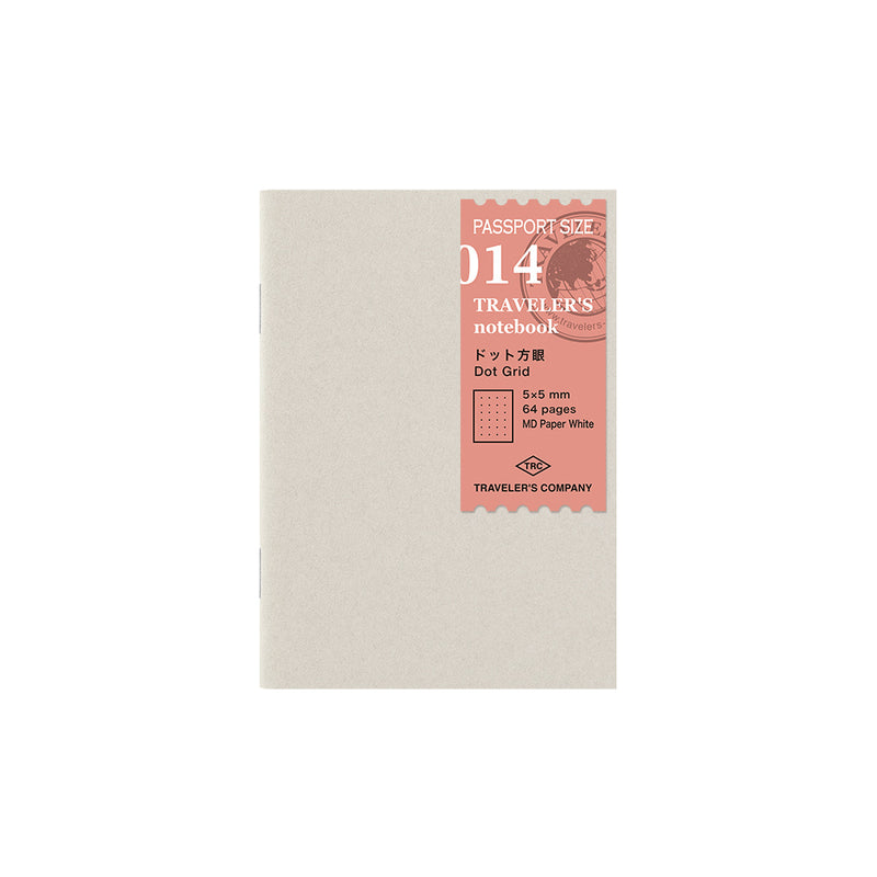 014 Refill Dot Grid Notebook (Passport Size)